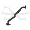 Braço com elevador a gás Multibrackets M VESA Gasliftarm individual preto HD