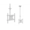 Multibrackets M Public Ceilingmount Medium Single White 3000 Capacidade máxima 30 kg Tamanho mínimo do ecrã 32 polegadas Tamanho máximo do ecrã 55 polegadas