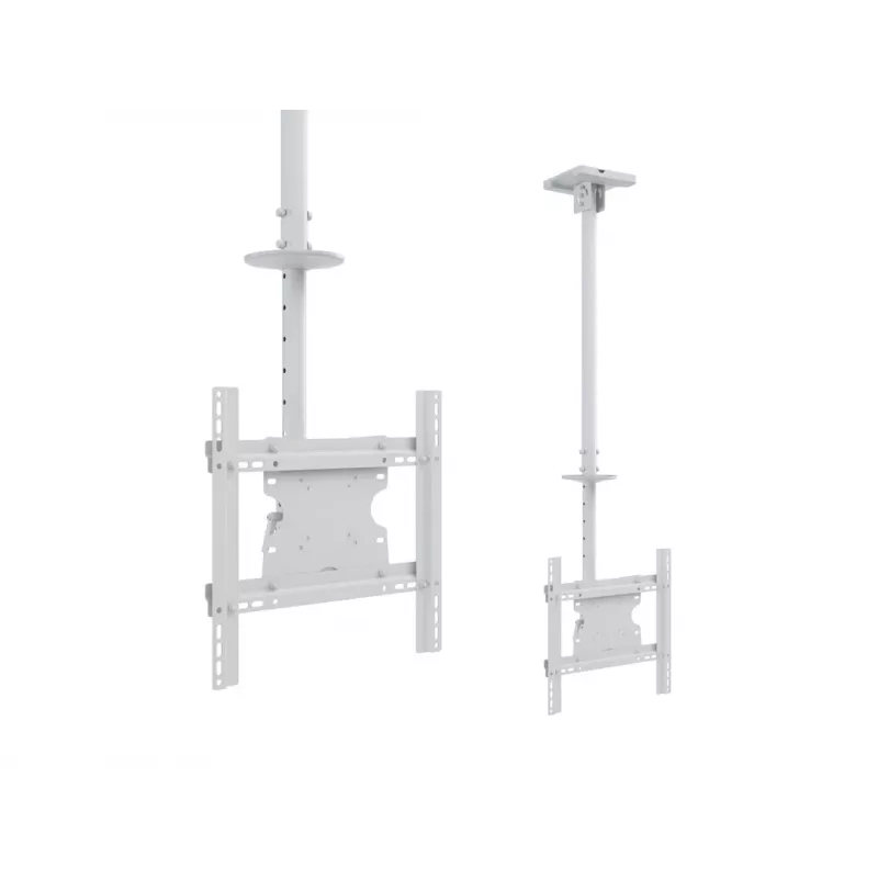 Multibrackets M Public Ceilingmount Medium Single White 3000 Capacidade máxima 30 kg Tamanho mínimo do ecrã 32 polegadas Tamanho máximo do ecrã 55 polegadas