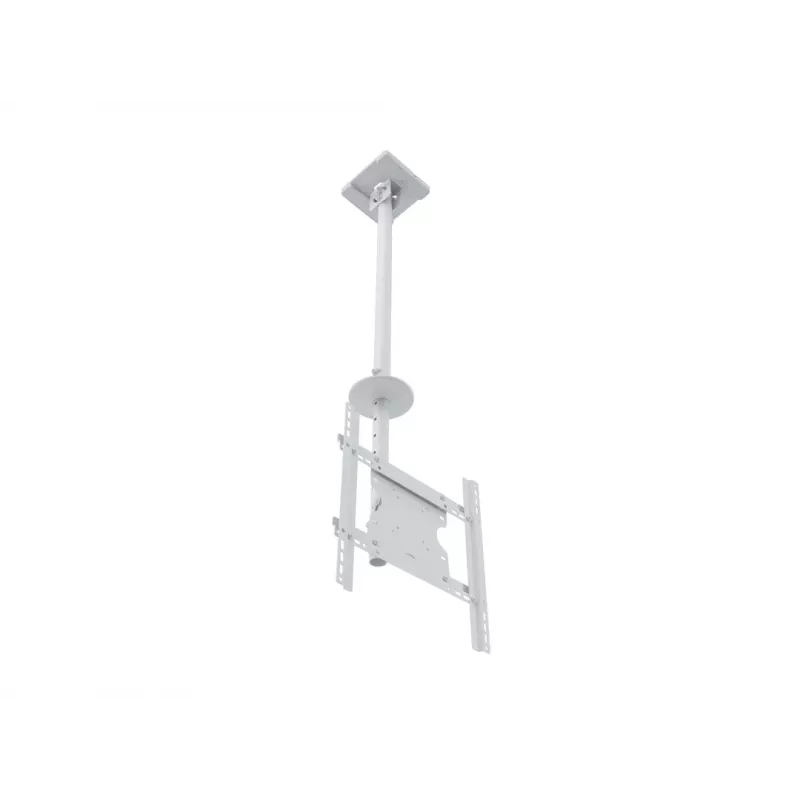 Multibrackets M Public Ceilingmount Medium Single White 3000 Capacidade máxima 30 kg Tamanho mínimo do ecrã 32 polegadas Tamanho máximo do ecrã 55 polegadas