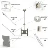 Multibrackets M Public Ceilingmount Medium Single White 3000 Capacidade máxima 30 kg Tamanho mínimo do ecrã 32 polegadas Tamanho máximo do ecrã 55 polegadas