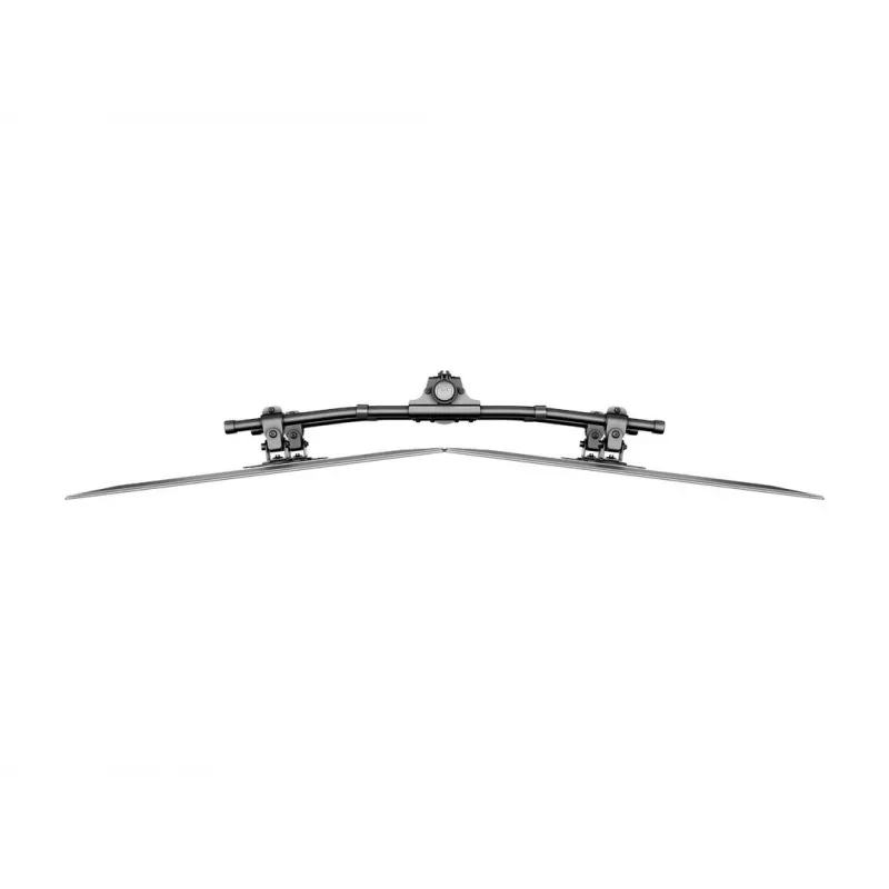 Multibrackets M Deskmount Basic Quad, grampo/passagem, 32 kg, 38,1 cm (15 polegadas), 68,6 cm (27 polegadas), 100 x 100 mm, preto