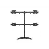 Multibrackets M Deskstand Basic Quad suporte de apoio livre 32 kg 15-27 polegadas
