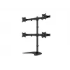 Multibrackets M Deskstand Basic Quad suporte de apoio livre 32 kg 15-27 polegadas