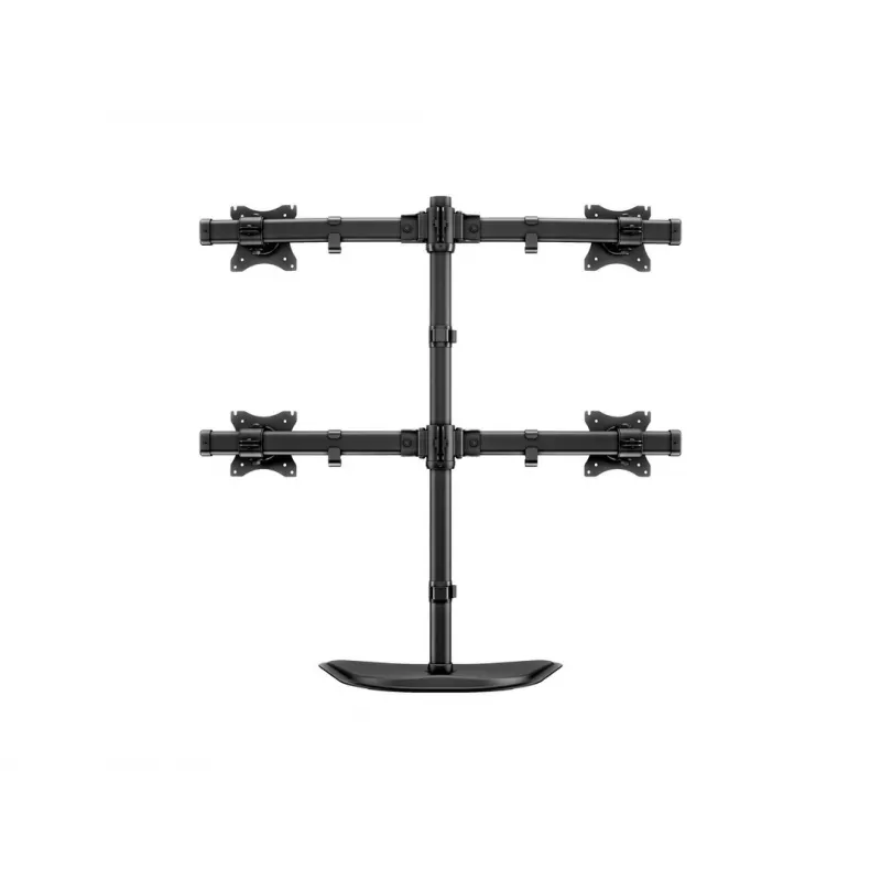 Multibrackets M Deskstand Basic Quad suporte de apoio livre 32 kg 15-27 polegadas