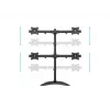 Multibrackets M Deskstand Basic Quad suporte de apoio livre 32 kg 15-27 polegadas
