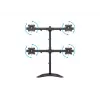 Multibrackets M Deskstand Basic Quad suporte de apoio livre 32 kg 15-27 polegadas