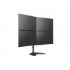 Multibrackets M Deskstand Basic Quad suporte de apoio livre 32 kg 15-27 polegadas