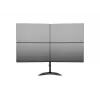 Multibrackets M Deskstand Basic Quad suporte de apoio livre 32 kg 15-27 polegadas