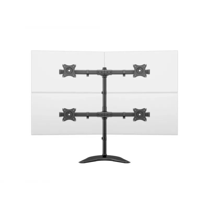 Multibrackets M Deskstand Basic Quad suporte de apoio livre 32 kg 15-27 polegadas