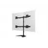 Multibrackets M Deskstand Basic Quad suporte de apoio livre 32 kg 15-27 polegadas