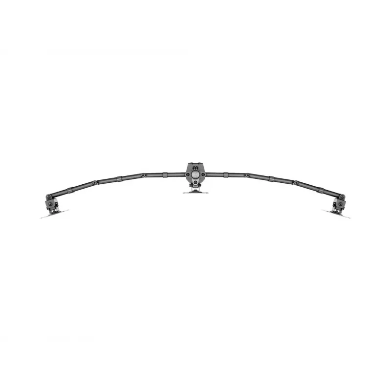 Suporte de secretária Multibrackets M Deskmount Basic Triple