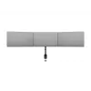 Suporte de secretária Multibrackets M Deskmount Basic Triple