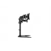 Suporte de mesa para monitor MULTIBRACKETS M Deskstand Basic Triple — 3 vias, VESA 75x75–100x100, suporta até 24 kg, para ecrãs de 15 a 27 polegadas, preto
