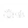 Multibrackets M Pro Series - abraçadeira para tubo