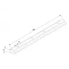 Extensão de calha Multibrackets M Pro Series alumínio 180 mm