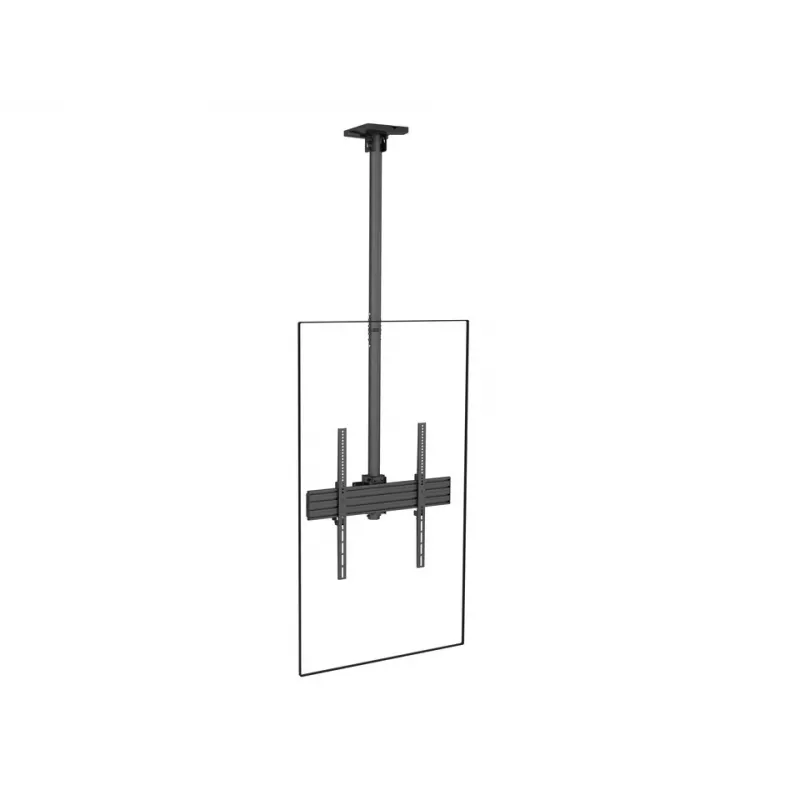 Braço de montagem para ecrã plano Multibrackets M Pro Series Fixed Arms 600 mm, aço, preto, pack de 2