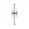 Braço de montagem para ecrã plano Multibrackets M Pro Series Fixed Arms 600 mm, aço, preto, pack de 2