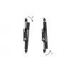Braço de montagem para ecrã plano Multibrackets M Pro Series Micro-Adjustable Arms 400mm preto aço