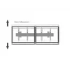 Braço de montagem para ecrã plano Multibrackets M Pro Series Micro-Adjustable Arms 400mm preto aço