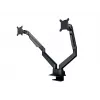 Multibrackets M VESA Gas Lift Arm Dual Side by Side preto grampo 20 kg 15-32 polegadas