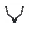 Multibrackets M VESA Gas Lift Arm Dual Side by Side preto grampo 20 kg 15-32 polegadas