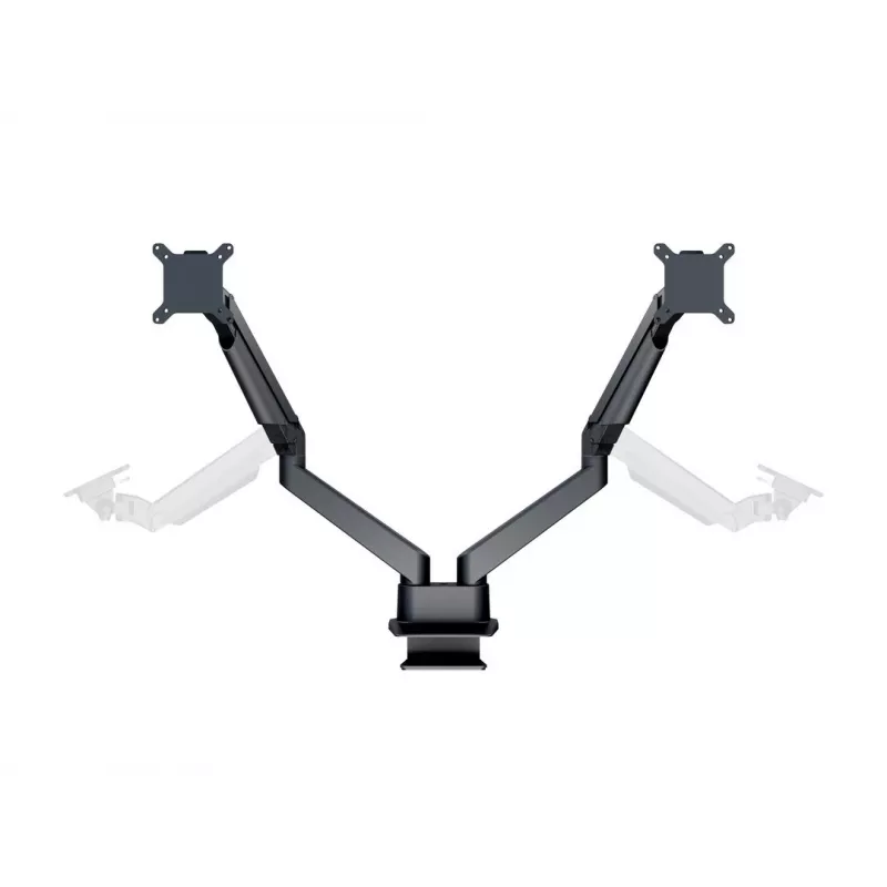 Multibrackets M VESA Gas Lift Arm Dual Side by Side preto grampo 20 kg 15-32 polegadas