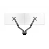 Multibrackets M VESA Gas Lift Arm Dual Side by Side preto grampo 20 kg 15-32 polegadas