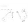 Multibrackets M VESA Gas Lift Arm Dual Side by Side preto grampo 20 kg 15-32 polegadas