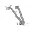 Multibrackets M VESA Gas Lift Arm Dual Side by Side preto grampo 20 kg 15-32 polegadas