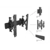 Suporte de parede Multibrackets M Wallmount Pro MBW1U preto 30 kg 40-65 polegadas
