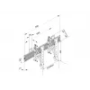 Suporte de parede Multibrackets M Wallmount Pro MBW1U preto 30 kg 40-65 polegadas