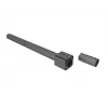 Gabarito de perfuração de mastro MULTIBRACKETS M Pro Series — caixa de aço, preto, 76,5×78,2 mm, 1,5 kg