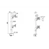 Multibrackets M VESA Deskmount Officeline Dual Vertical branco