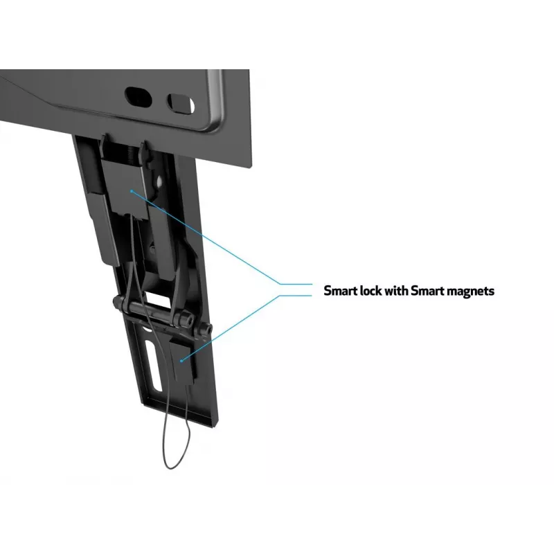 Suporte de parede Multibrackets M VESA Super slim Tilt 400 MAX, 81,3 cm (32