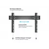 Suporte de parede Multibrackets M VESA Super slim Fixed 600 MAX 35 kg 32-100 polegadas