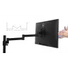 Suporte de mesa Multibrackets M VESA Deskmount Officeline Single II preto