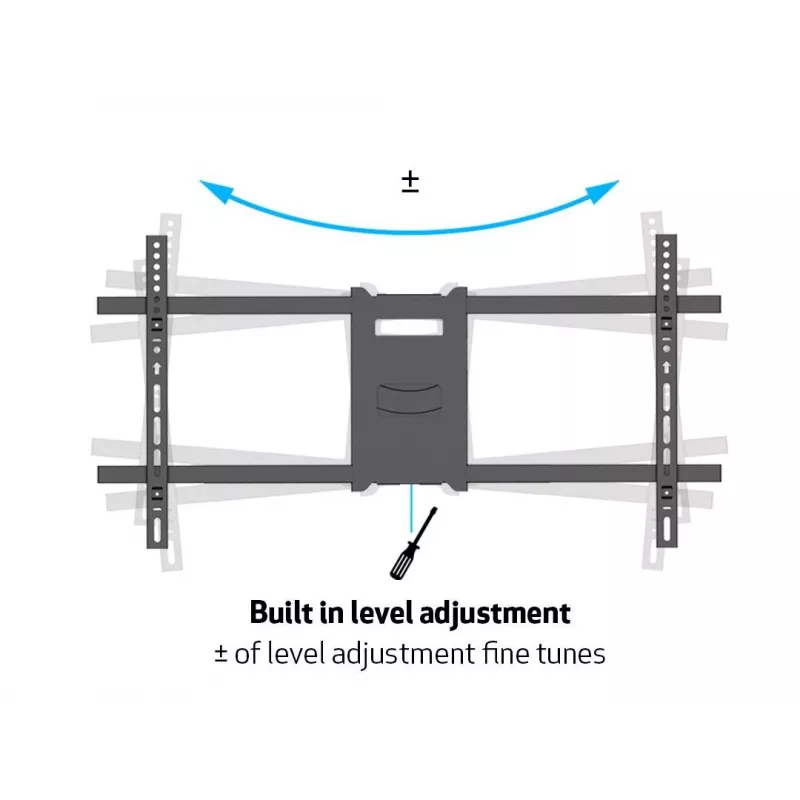 Multibrackets M Universal Long Reach Arm 1010mm HD Single 40kg 42-75 polegadas