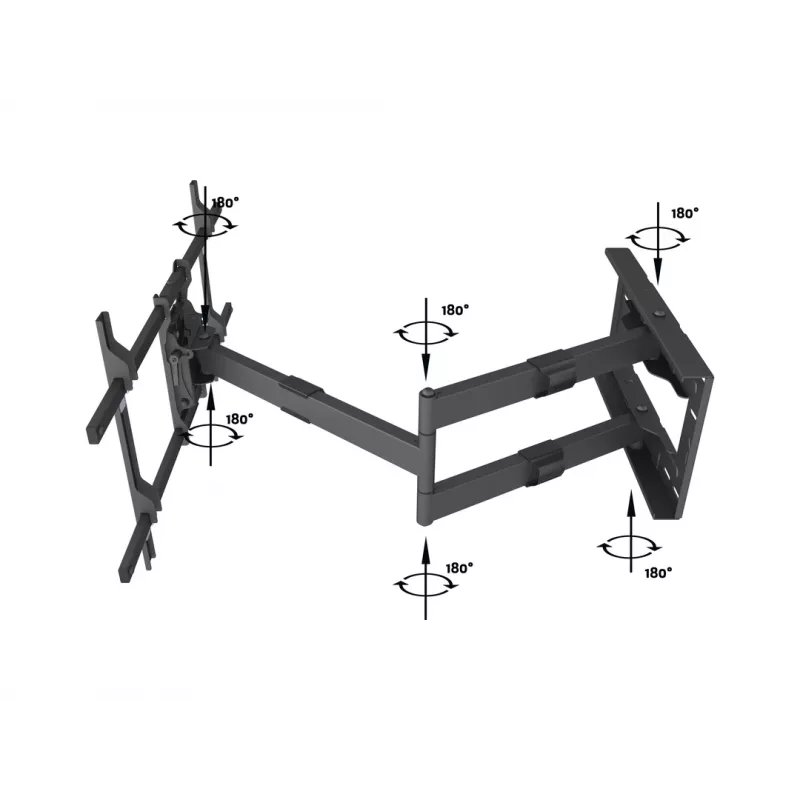 Multibrackets M Universal Long Reach Arm 1010mm HD Single 40kg 42-75 polegadas