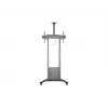 Multibrackets M Motorized Floorstand 120 kg preto incl. armário e prateleira para câmara