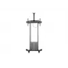 Multibrackets M Motorized Floorstand 120 kg preto incl. armário e prateleira para câmara
