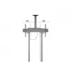 Multibrackets M Motorized Floorstand 120 kg preto incl. armário e prateleira para câmara