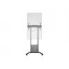 Multibrackets M Motorized Floorstand 120 kg preto incl. armário e prateleira para câmara
