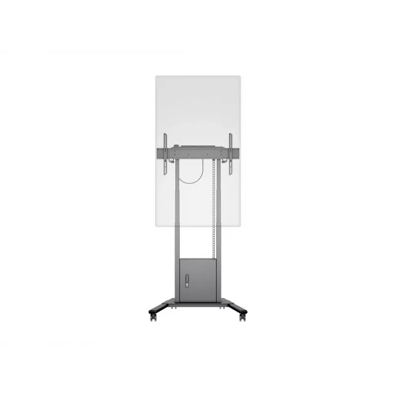 Multibrackets M Motorized Floorstand 120 kg preto incl. armário e prateleira para câmara