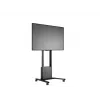 Multibrackets M Motorized Floorstand 120 kg preto incl. armário e prateleira para câmara