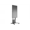 Multibrackets M Motorized Floorstand 120 kg preto incl. armário e prateleira para câmara