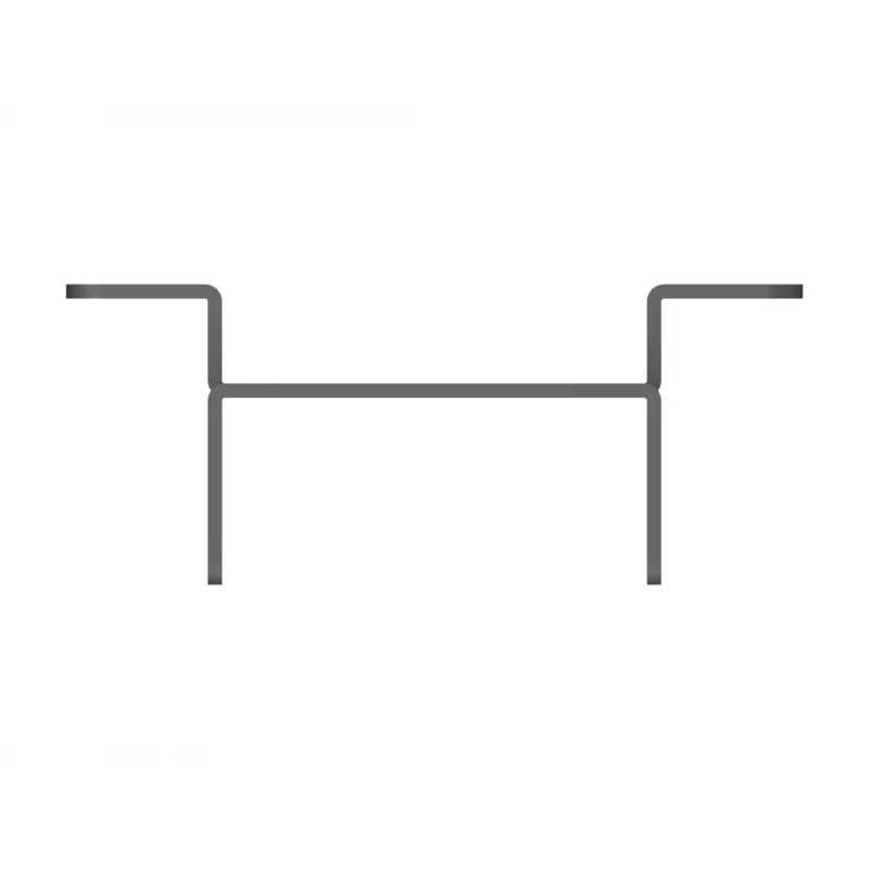 Placa para equipamento Multibrackets M Pro Series placa de ligação preto aço 2,1 kg