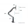 Multibrackets M VESA Gas Lift XL Single preto