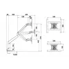 Multibrackets M VESA Gas Lift XL Single preto
