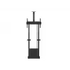 Multibrackets M suporte de chão motorizado 120 kg preto incl. prateleira para câmara